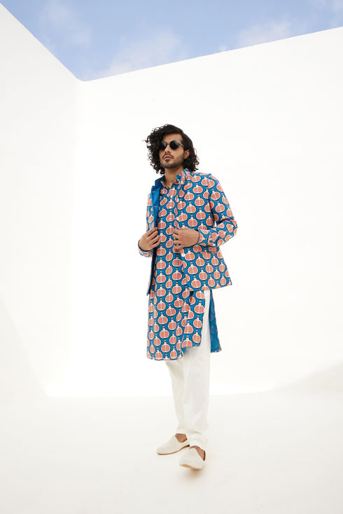 Tropikal Reversible Jacket Set