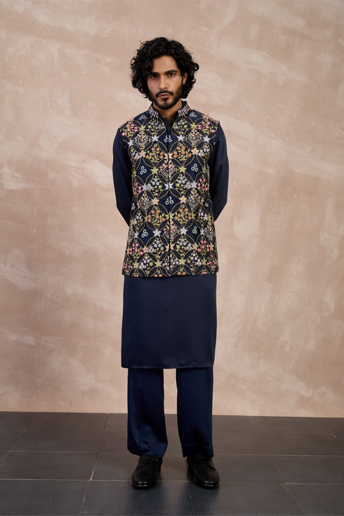 Bloom Nehru Jacket Set
