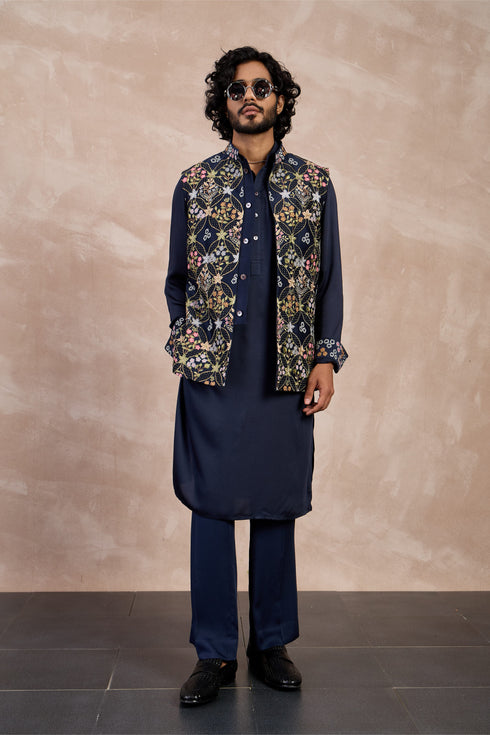 Bloom Nehru Jacket Set