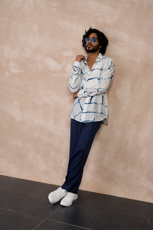 Handicraft Pleated Yoke Shirt