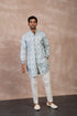 Dice Front Open Edgecut Kurta Set