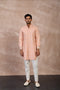 Dice Front Open Edgecut Kurta Set
