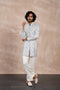 Dice Front Lupi Button Kurta Set