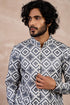 Dice Full Lupi Button Kurta Set