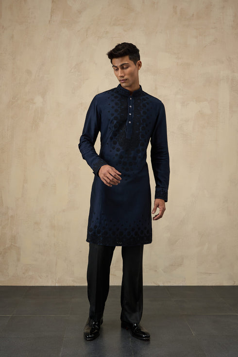 Floral Dori Kurta Set