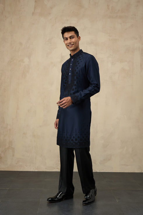 Floral Dori Kurta Set