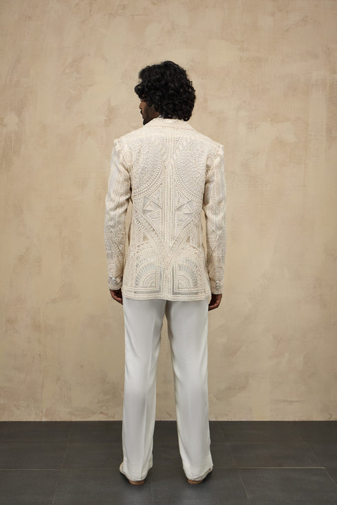 Dori Half Moon Blazer Set