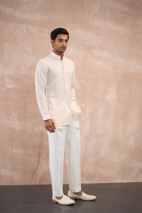 Vertical Aari FLB Kurta Shirt Set