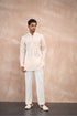 Half Moon Aari Kurta Shirt Set