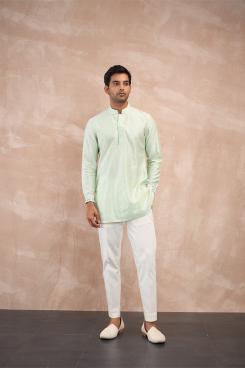 Inara Motif Nehru Jacket Set