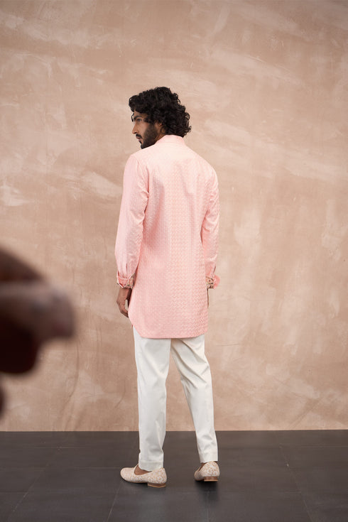 Inara Motif Nehru Jacket Set