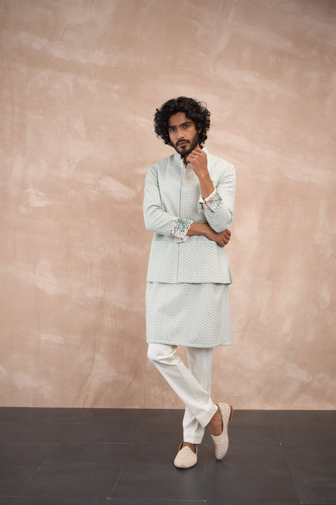 Inara 3.0 Nehru Jacket Set