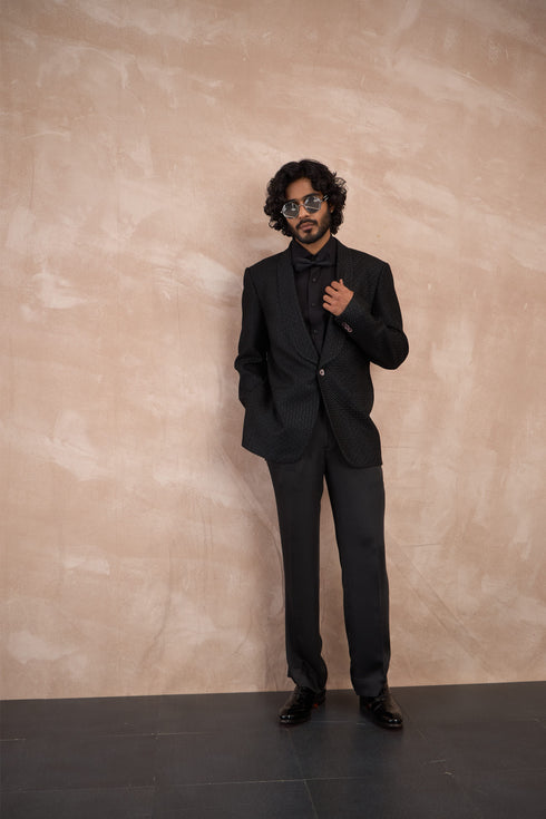 Inara Tux Set with Kamarbandh & Bow-tie