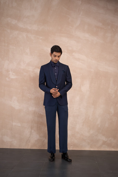 Inara Tux Set with Kamarbandh & Bow-tie