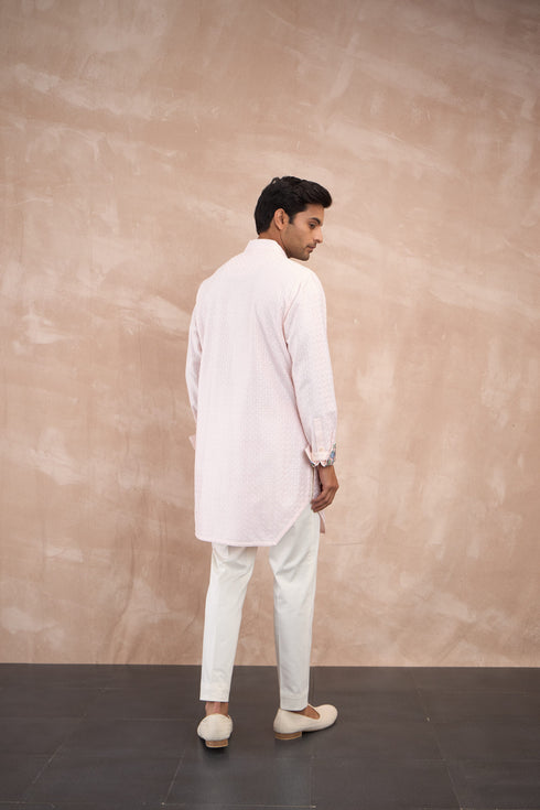 Inara Motif Nehru Jacket Set