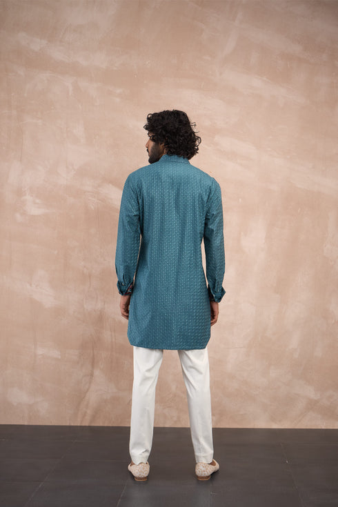 Inara Motif Nehru Jacket Set