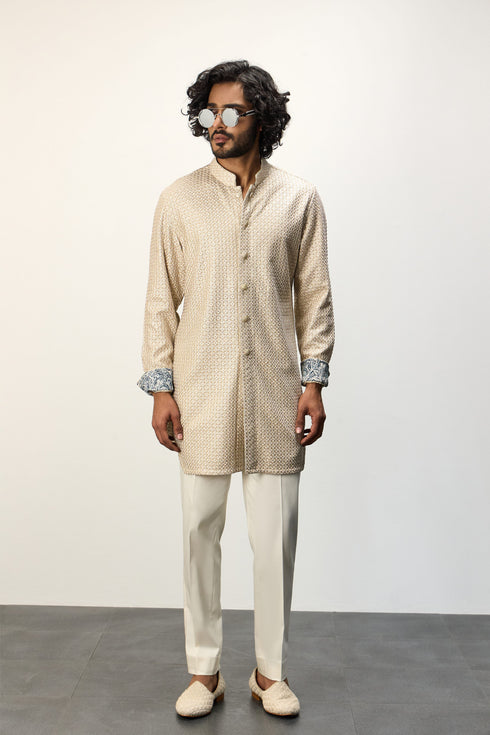 Inara Nehru Jacket+FOE Set