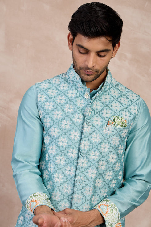 Kairos Nehru Jacket Set