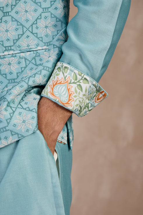 Kairos Nehru Jacket Set