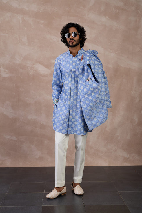 Kairos Nehru Jacket+FOE Set