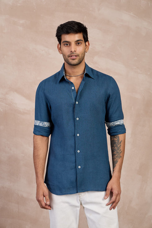 Floret Threads Linen Shirt