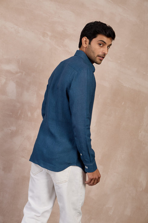 Floret Threads Linen Shirt