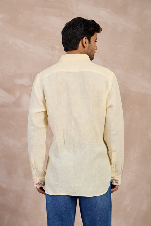 Floret Threads Linen Shirt