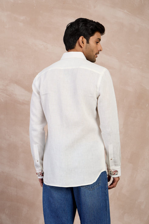 Floret Threads Linen Shirt