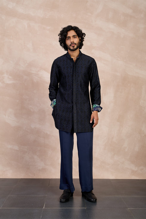 Maze Nehru Jacket FOE Set