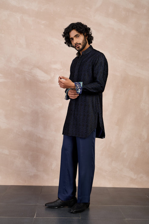 Maze Nehru Jacket FOE Set