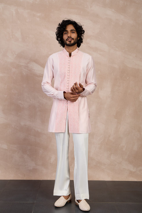 Maze Open Bandhgala Set