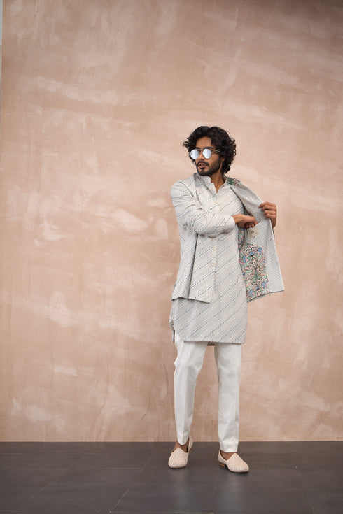 Nerds Kora Nehru Jacket Set