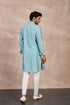 Plain Chanderi Straight Kurta Set