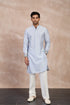 Plain Chanderi Straight Kurta Set