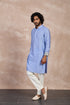 Plain Chanderi Straight Kurta Set