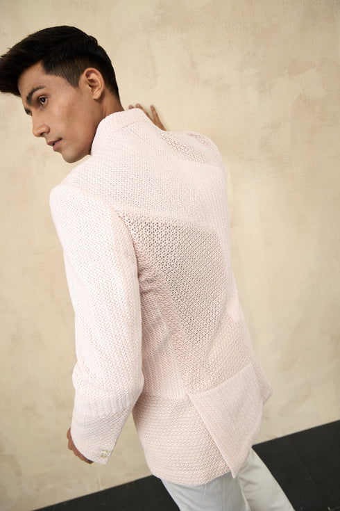 Star Criss-Cross Bandhgala Set