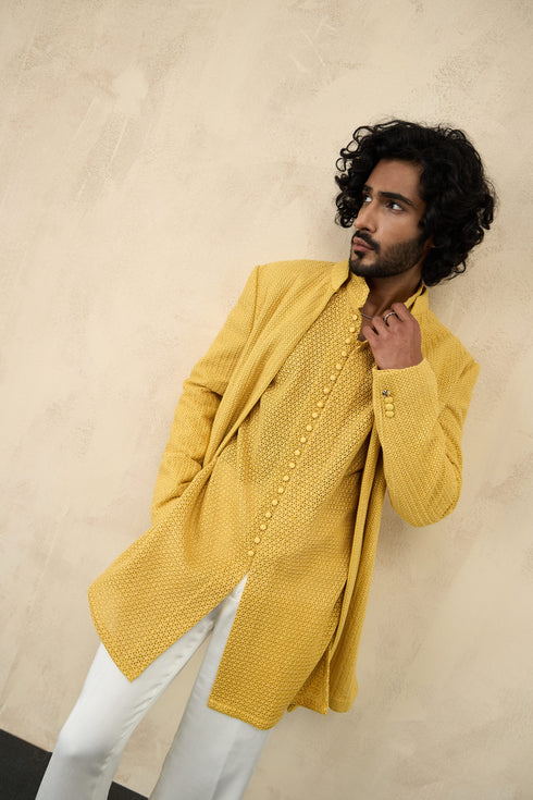 Star Open Bandhgala Set