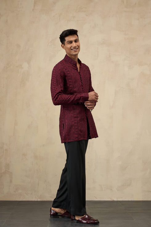 Vertical Aari FLB Kurta Set