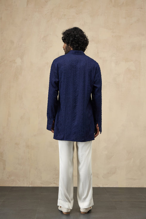 Vertical FLB Aari Kurta Set