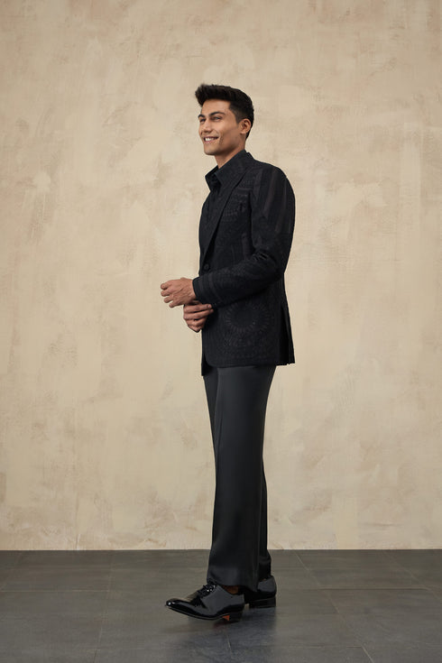 Dori Half Moon Blazer Set