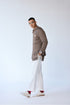 RTW-Squares Bandhgala with Henly False Hem Collar Kurta Set