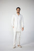 RTW-Poppy Bandhgala with Shirt Collar Kurta Set