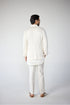 RTW-Poppy Bandhgala with Shirt Collar Kurta Set