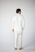 RTW-Poppy Bandhgala with Shirt Collar Kurta Set