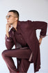 RTW-Poppy Short Open Achkan with shirt collar Kurta Set