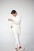 RTW-Square Bandhgala with Shirt Collar Kurta Set