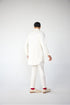 RTW-Square Bandhgala with Shirt Collar Kurta Set
